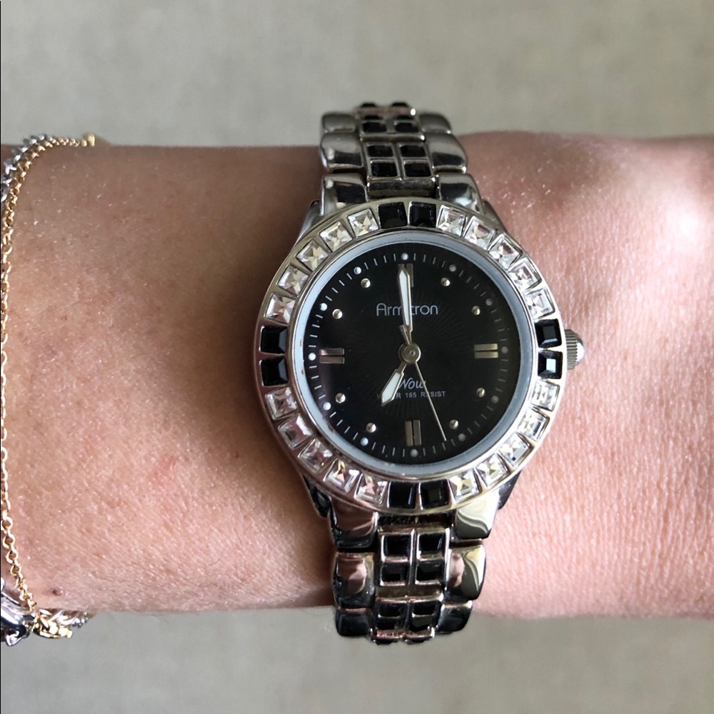 Armitron Women’s Swarovski Crystal Watch